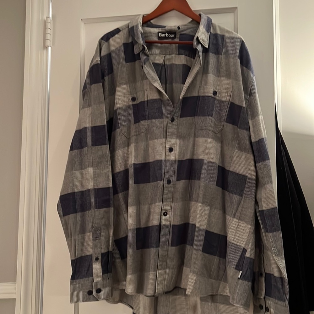 Barbour flannel 2XL